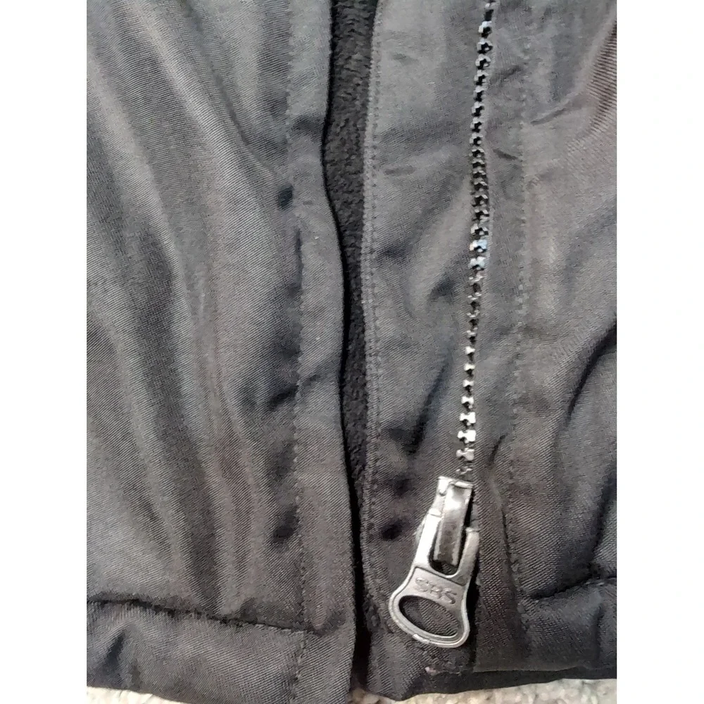 Wellensteyn Mens‎ Black Full Zip Fleece Lined Winter Jacket Size Large